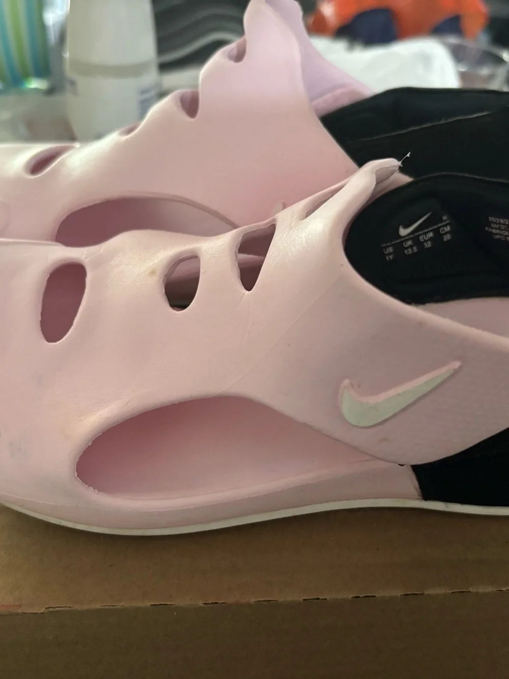 Kids Nike Lightweight Pink Sandal Shoes